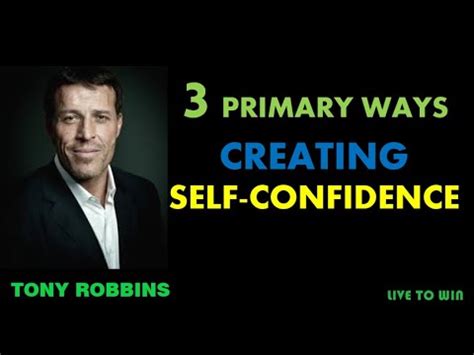 tony robbins self confidence|10 ways to exude confidence to help achieve your goals .